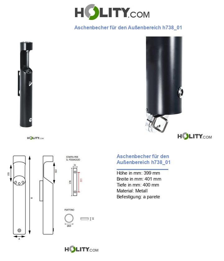Aschenbecher für den Außenbereich h738_01