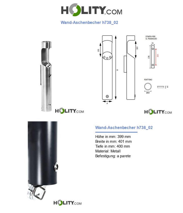 Wand-Aschenbecher h738_02