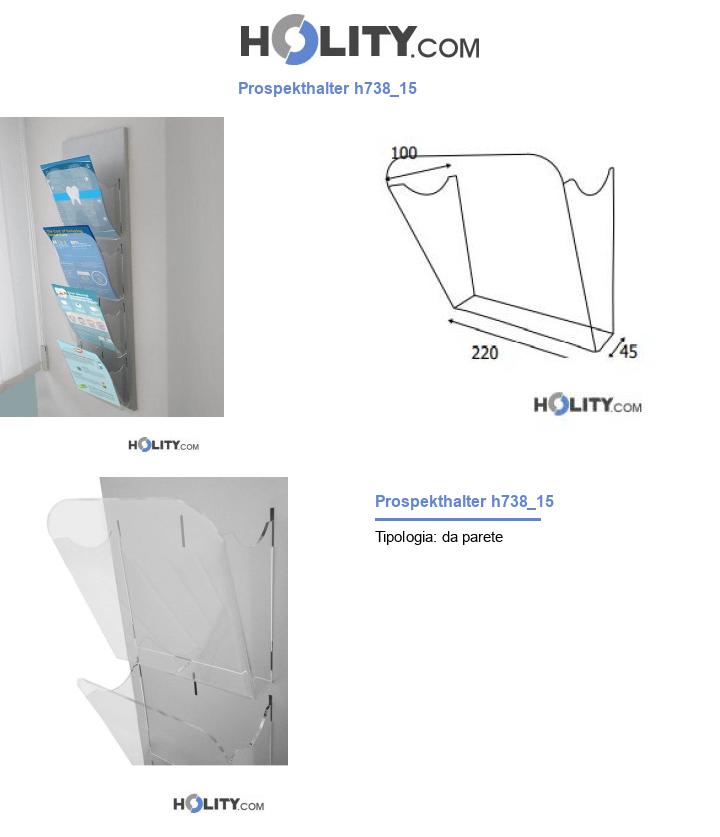 Prospekthalter h738_15