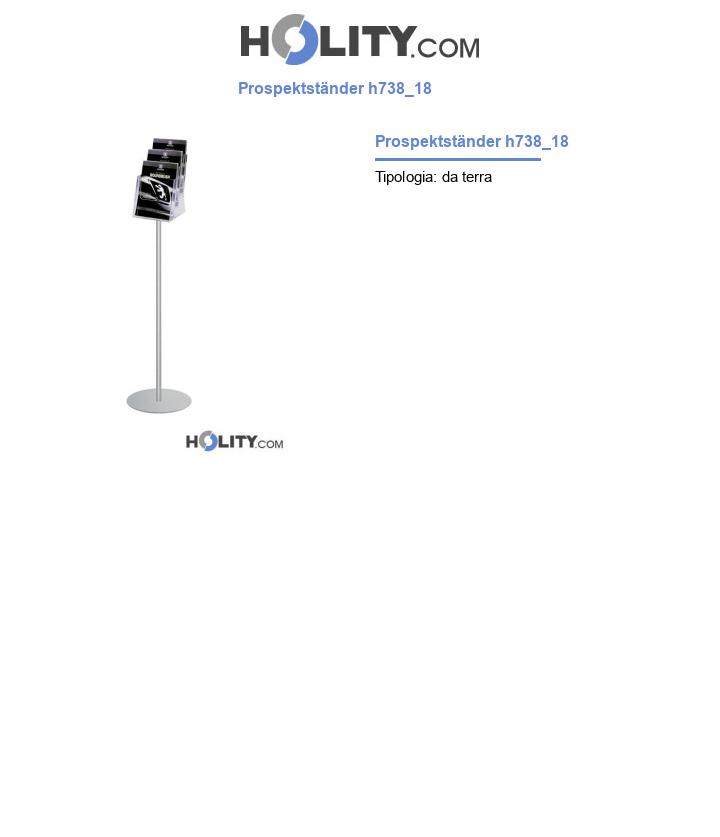 Prospektständer h738_18