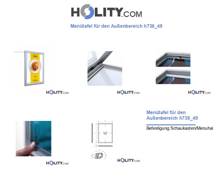 Menütafel für den Außenbereich h738_49