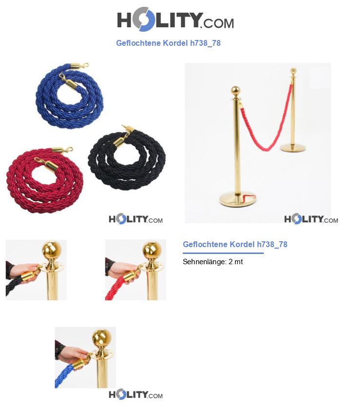 Geflochtene Kordel h738_78