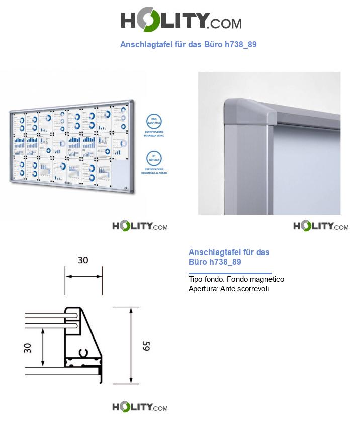 Anschlagtafel für das Büro h738_89