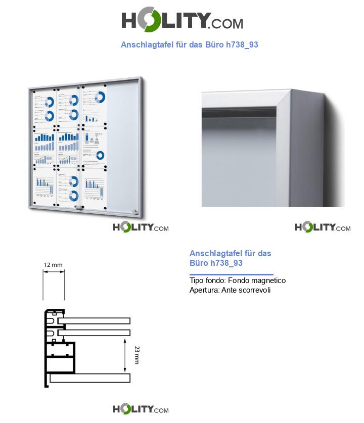 Anschlagtafel für das Büro h738_93