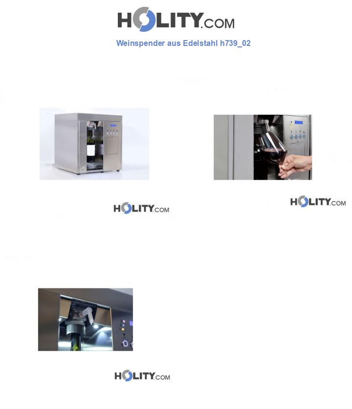 Weinspender aus Edelstahl h739_02