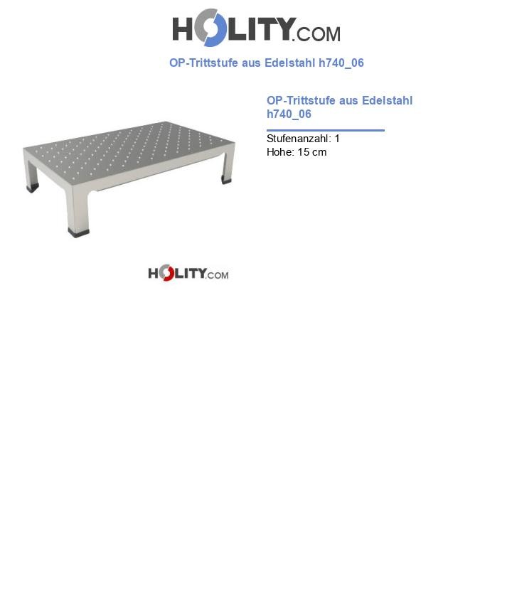 OP-Trittstufe aus Edelstahl h740_06