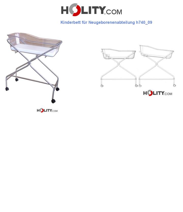Kinderbett für Neugeborenenabteilung h740_09