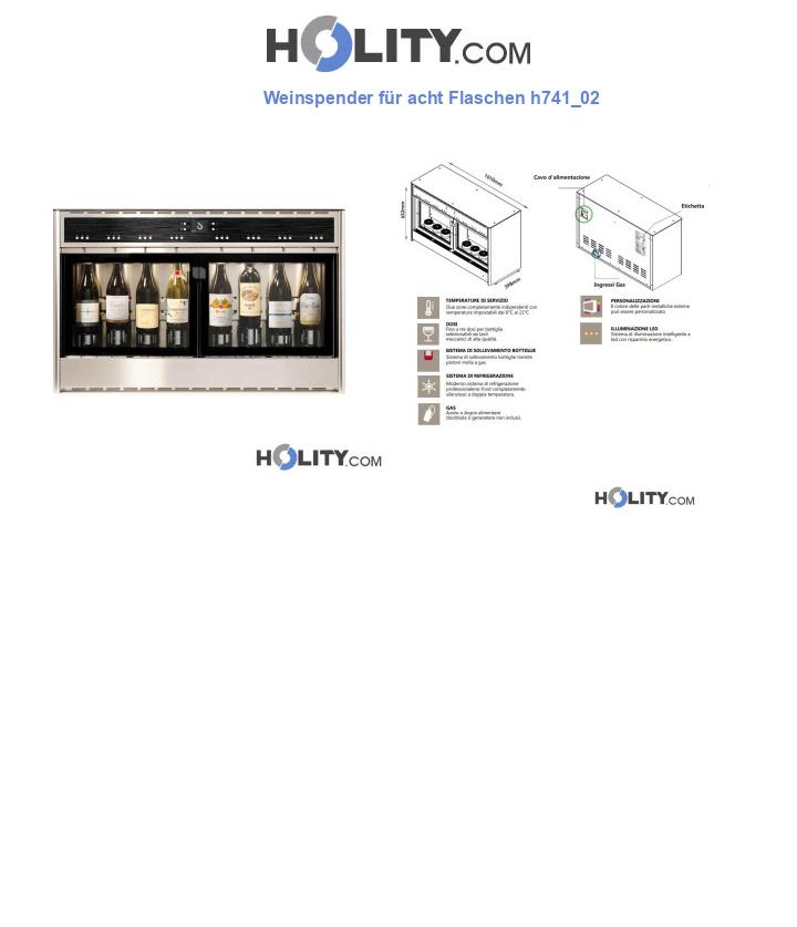 Weinspender für acht Flaschen h741_02