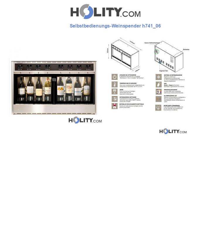 Selbstbedienungs-Weinspender h741_06