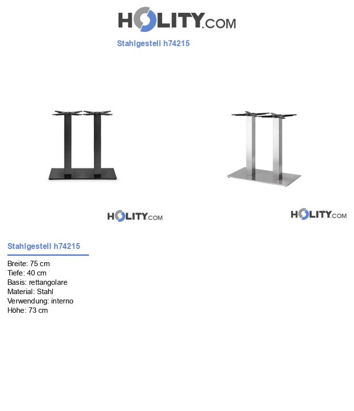 Stahlgestell h74215