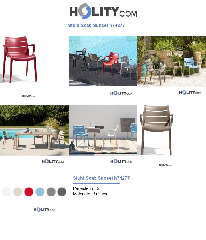 Stuhl Scab Sunset h74277