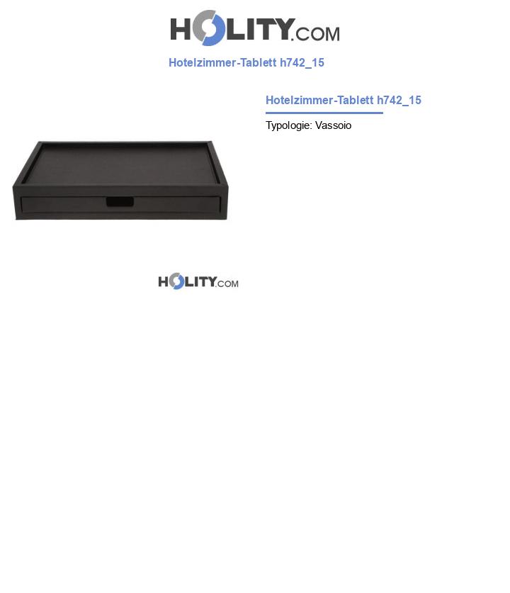 Hotelzimmer-Tablett h742_15