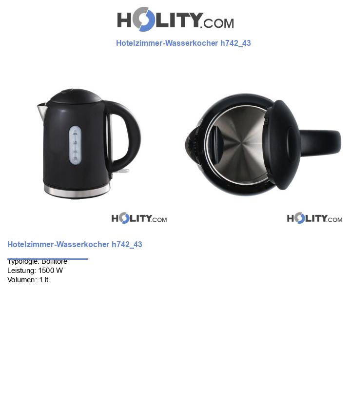 Hotelzimmer-Wasserkocher h742_43