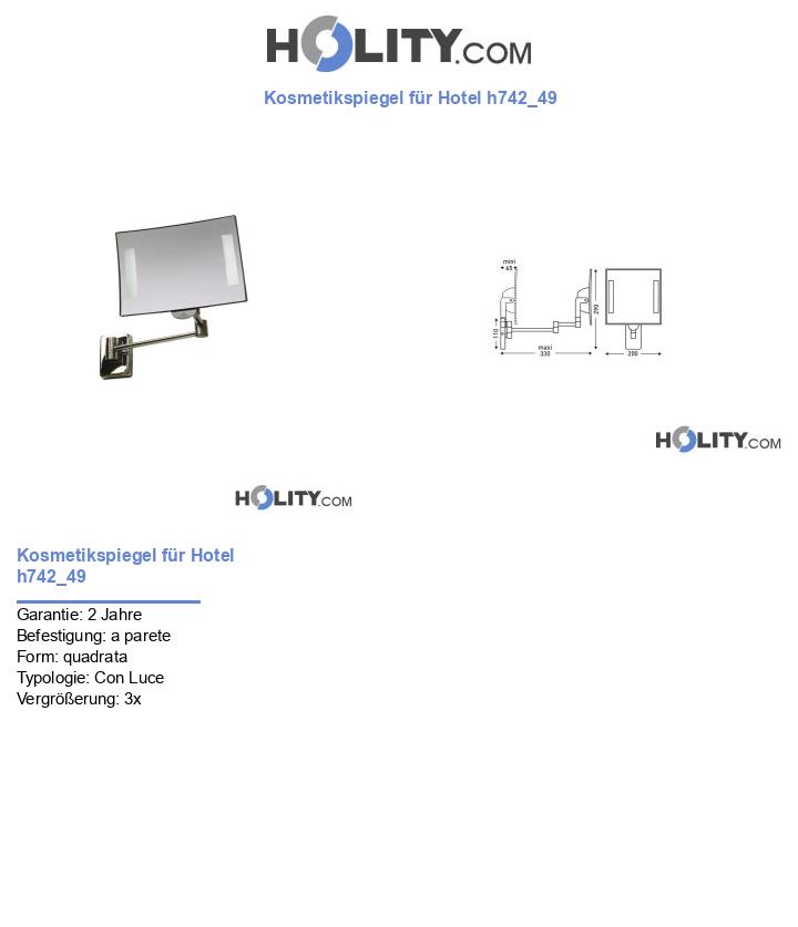 Kosmetikspiegel für Hotel h742_49