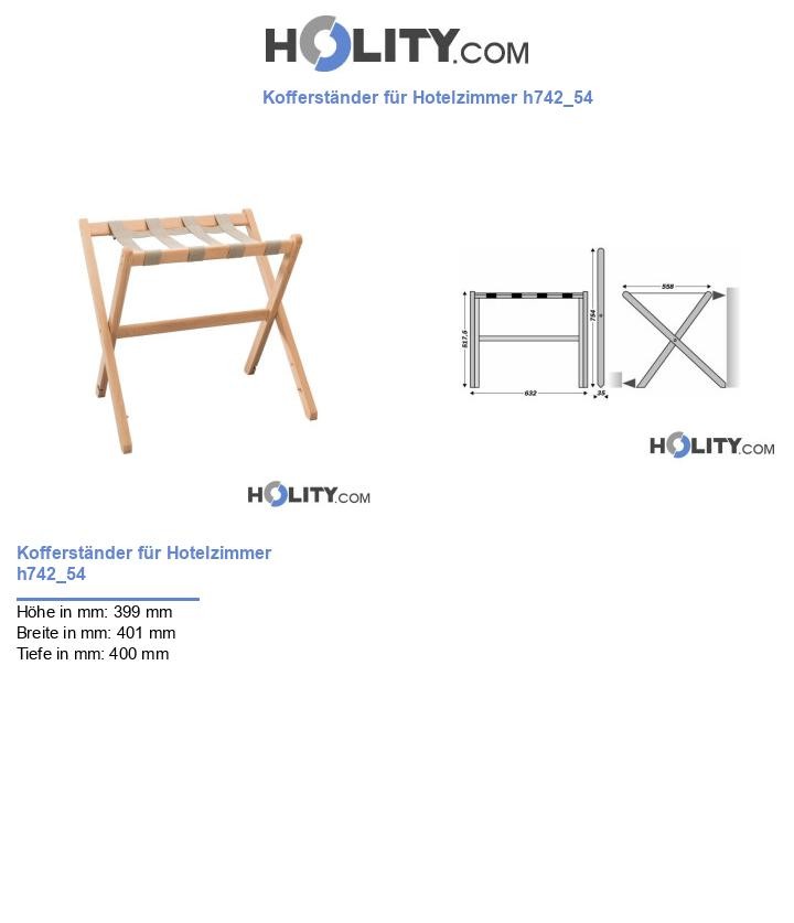 Kofferständer für Hotelzimmer h742_54