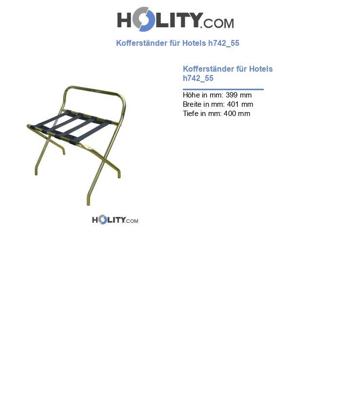 Kofferständer für Hotels h742_55