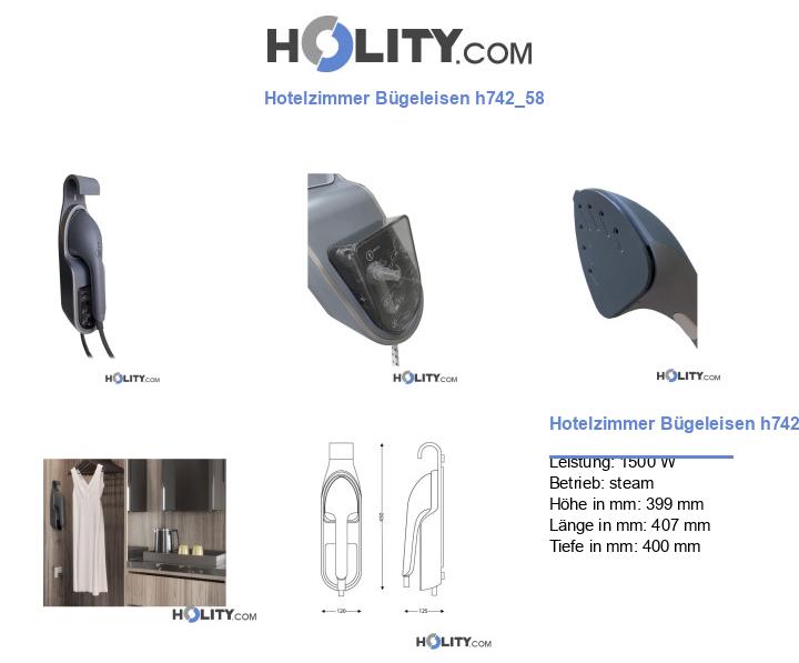 Hotelzimmer Bügeleisen h742_58