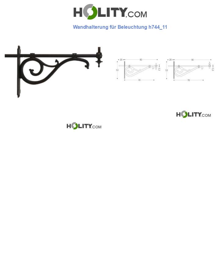 Wandhalterung für Beleuchtung h744_11