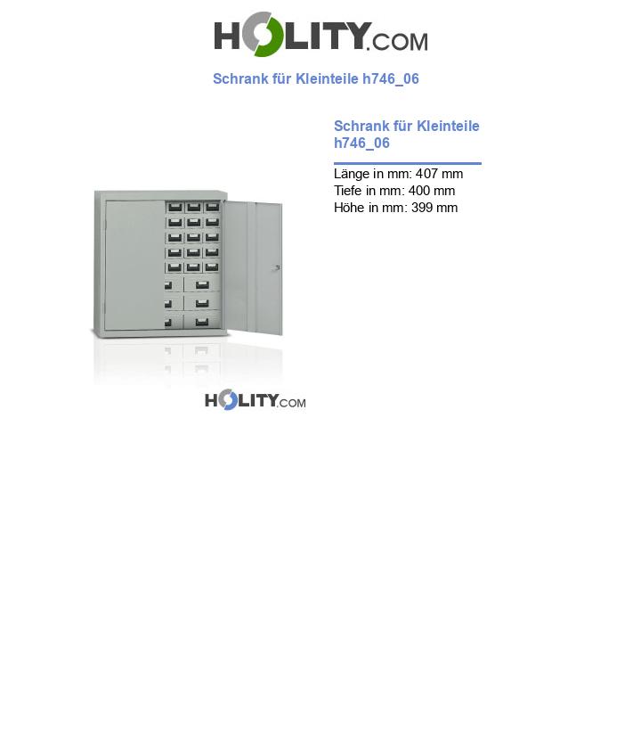 Schrank für Kleinteile h746_06