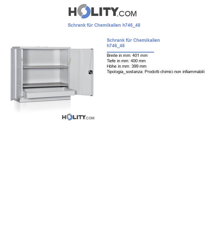Schrank für Chemikalien h746_48