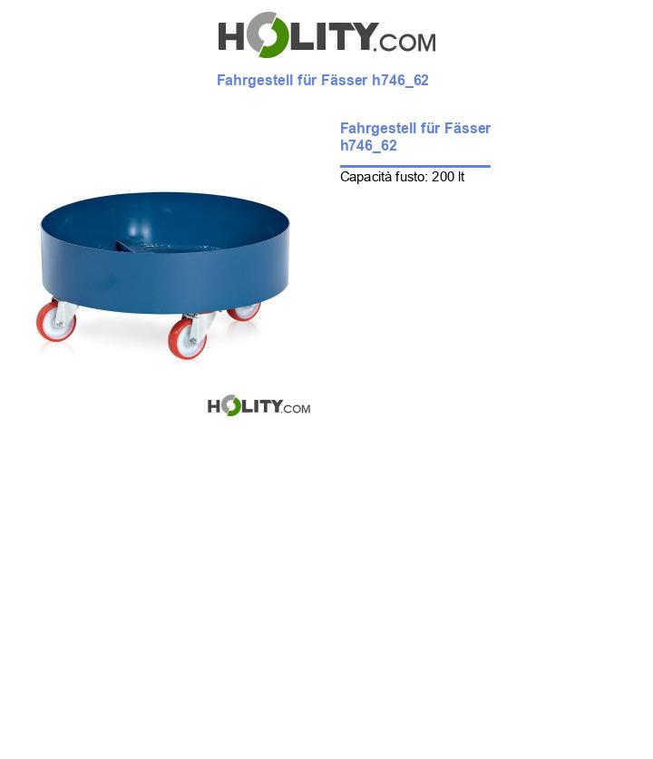 Fahrgestell für Fässer h746_62