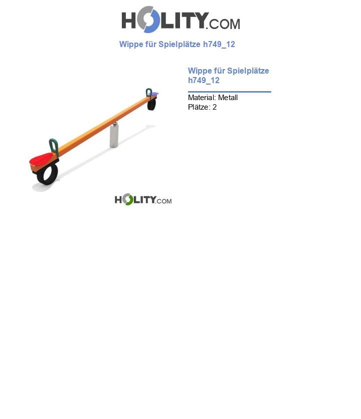 Wippe für Spielplätze h749_12