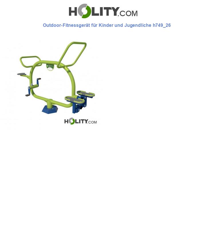 Outdoor-Fitnessgerät für Kinder und Jugendliche h749_26