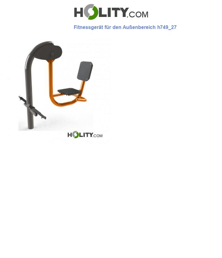Fitnessgerät für den Außenbereich h749_27