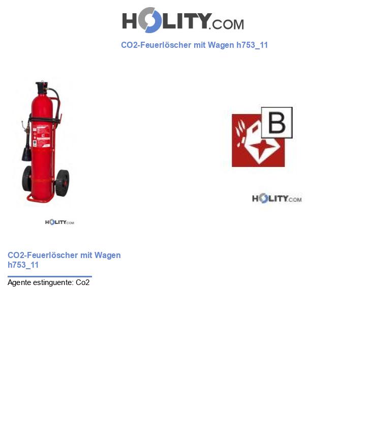 CO2-Feuerlöscher mit Wagen h753_11
