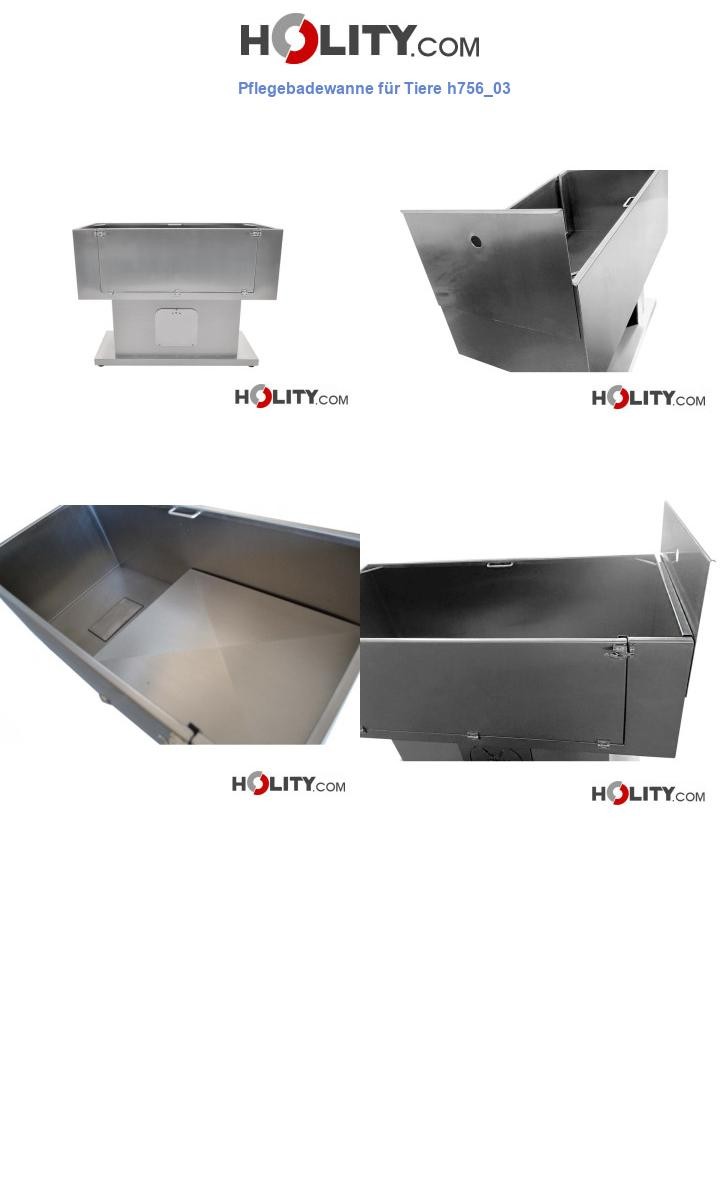 Pflegebadewanne für Tiere h756_03