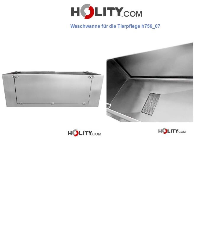 Waschwanne für die Tierpflege h756_07