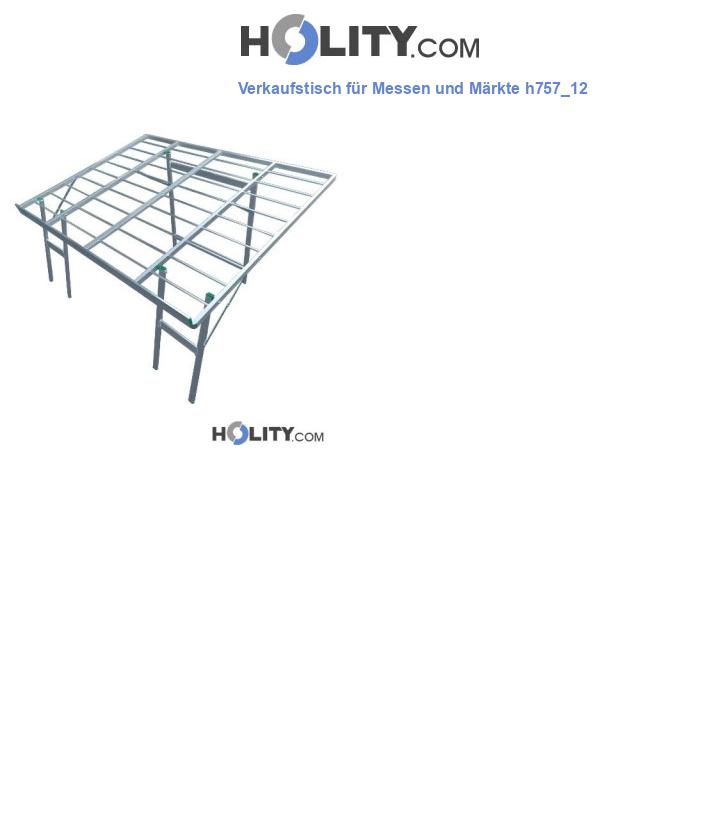 Verkaufstisch für Messen und Märkte h757_12
