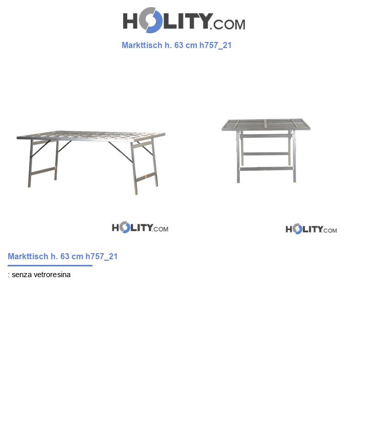 Markttisch h. 63 cm h757_21