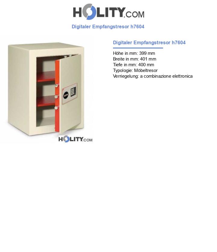 Digitaler Empfangstresor h7604