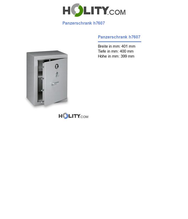 Panzerschrank h7607