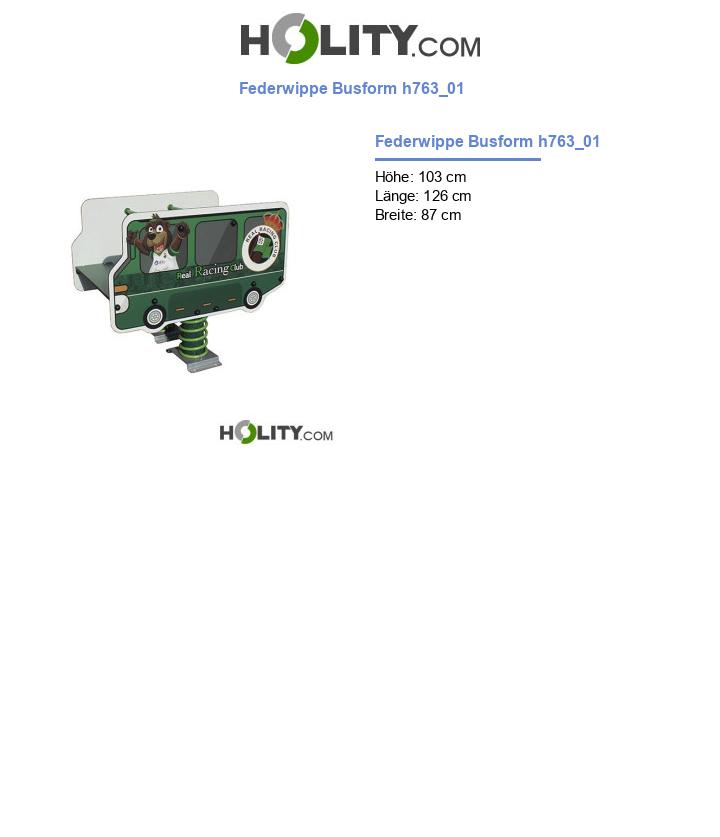 Federwippe Busform h763_01