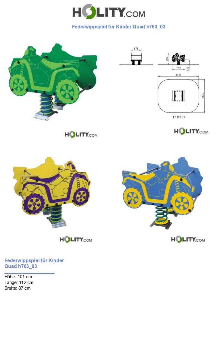 Federwippspiel für Kinder Quad h763_03