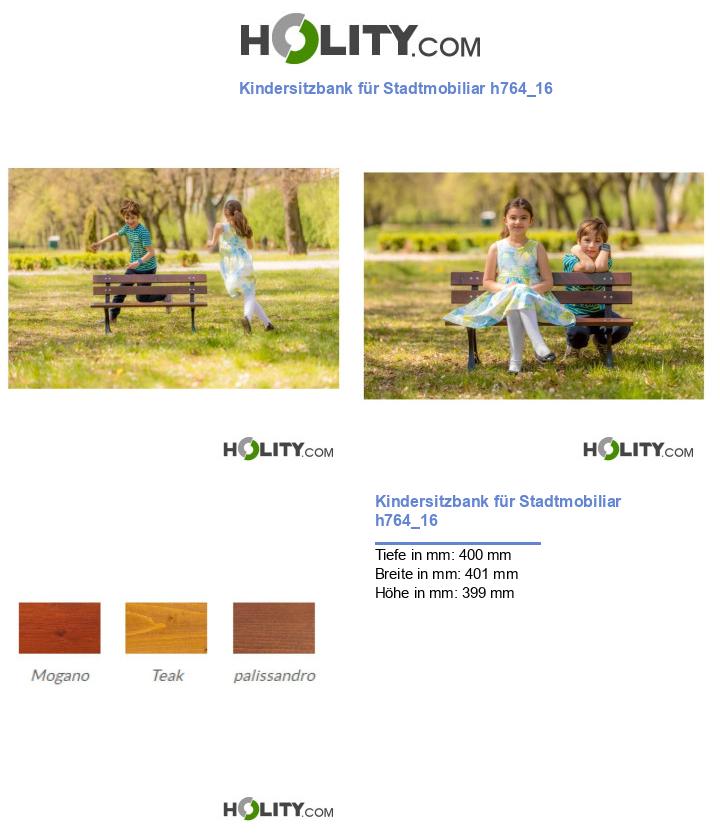 Kindersitzbank für Stadtmobiliar h764_16