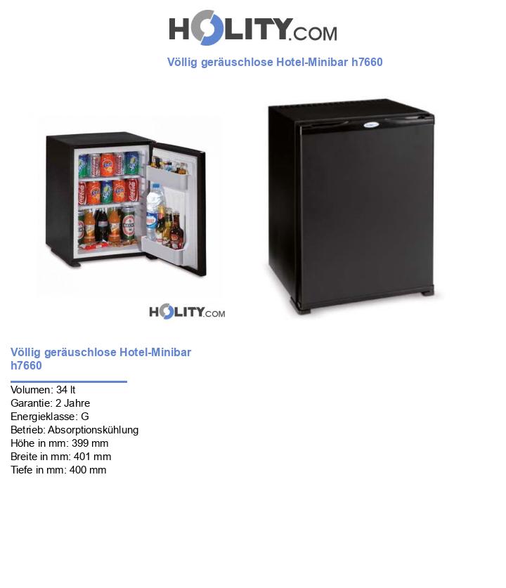 Völlig geräuschlose Hotel-Minibar h7660
