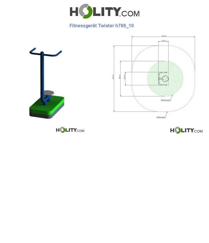 Fitnessgerät Twister h769_10