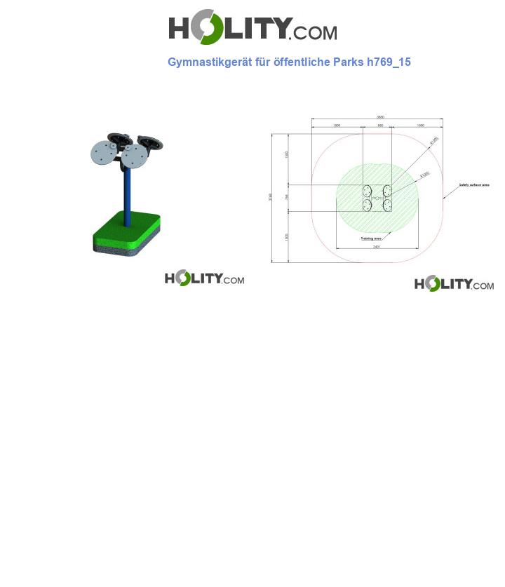 Gymnastikgerät für öffentliche Parks h769_15