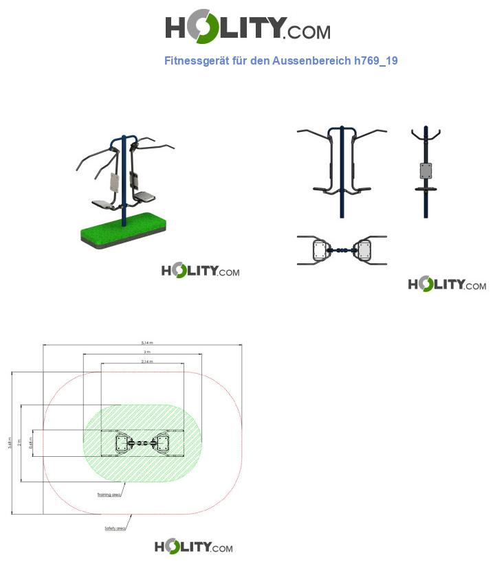 Fitnessgerät für den Aussenbereich h769_19