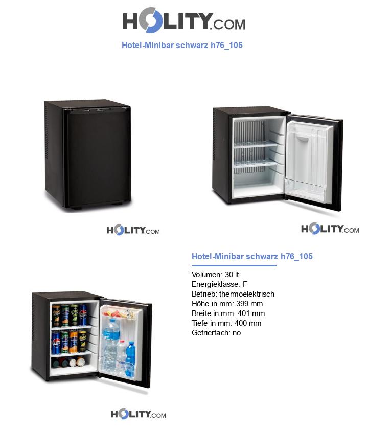 Hotel-Minibar schwarz h76_105