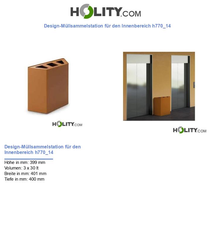Design-Müllsammelstation für den Innenbereich h770_14