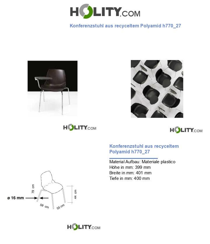 Konferenzstuhl aus recyceltem Polyamid h770_27