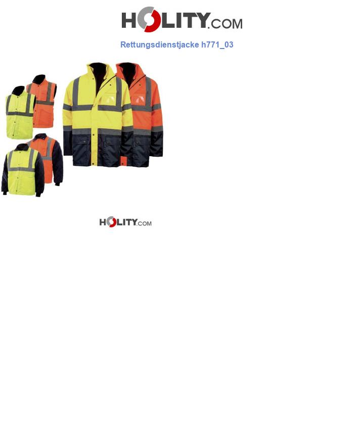 Rettungsdienstjacke h771_03