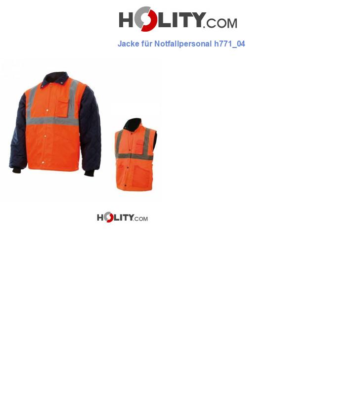 Jacke für Notfallpersonal h771_04