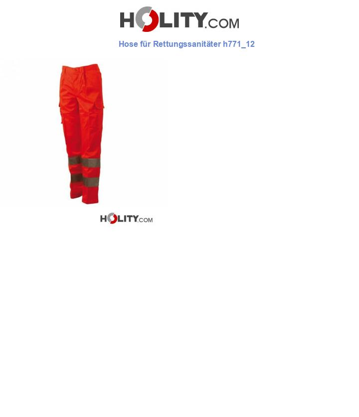 Hose für Rettungssanitäter h771_12