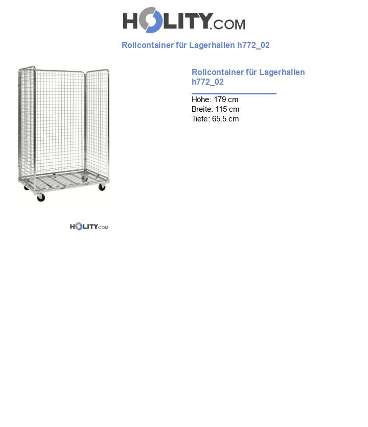 Rollcontainer für Lagerhallen h772_02