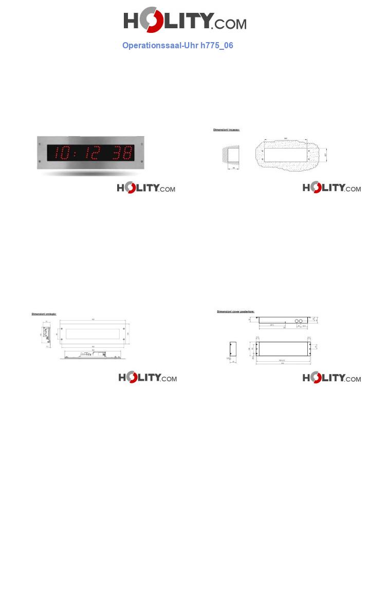 Operationssaal-Uhr h775_06